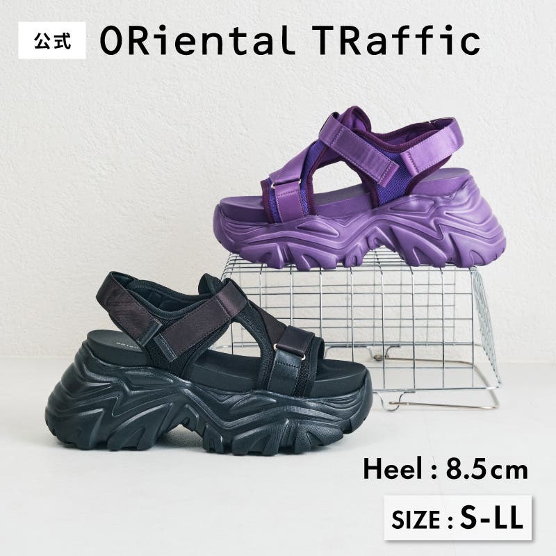 ボリュームスニーカーソールサンダル/51224[品番：ORTS0009051