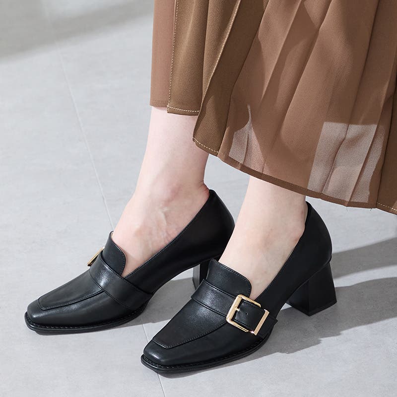 ベルトデザインヒールローファー/51315[品番：ORTS0009112]｜ORiental