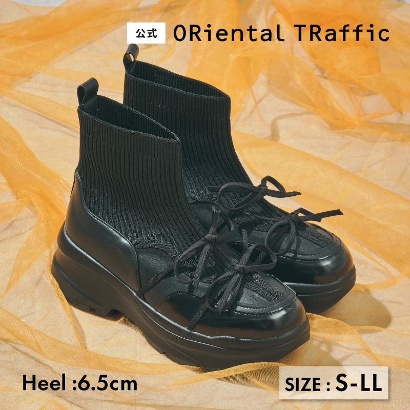 ダブルリボンニットブーツ/51422[品番：ORTS0009205]｜ORiental