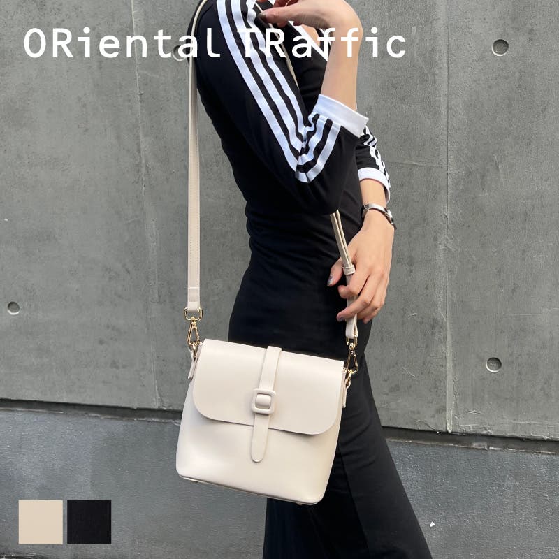 ベルトデザインショルダーバッグ[品番：ORTS0006175]｜ORiental