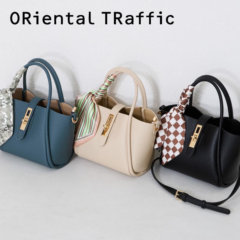 スカーフ付き2wayハンドバッグ/BA-252[品番：ORTS0008933]｜ORiental