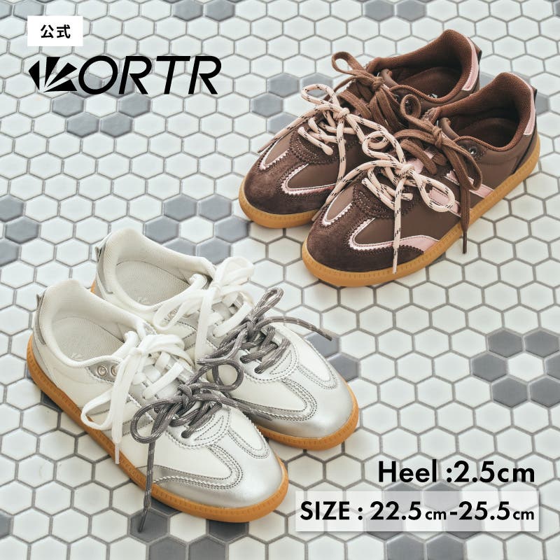 ダブルシューレースジャーマンスニーカー/OT3788[品番：ORTS0009246