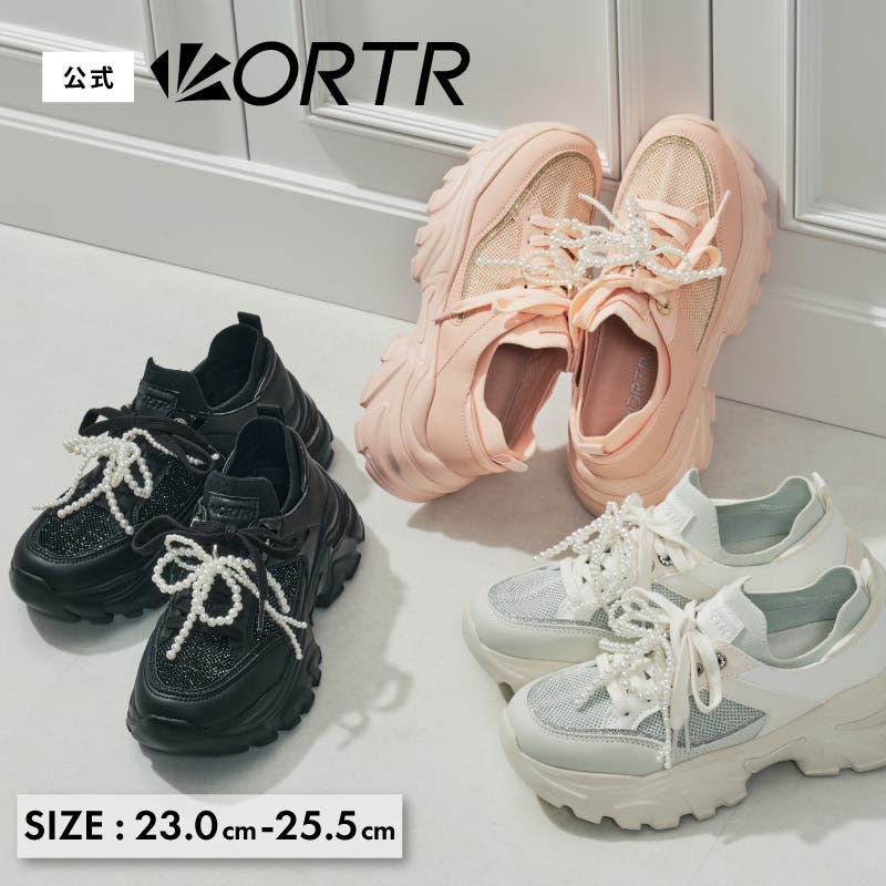 2wayリボンモチーフニットスニーカー/OT3797[品番：ORTS0009290