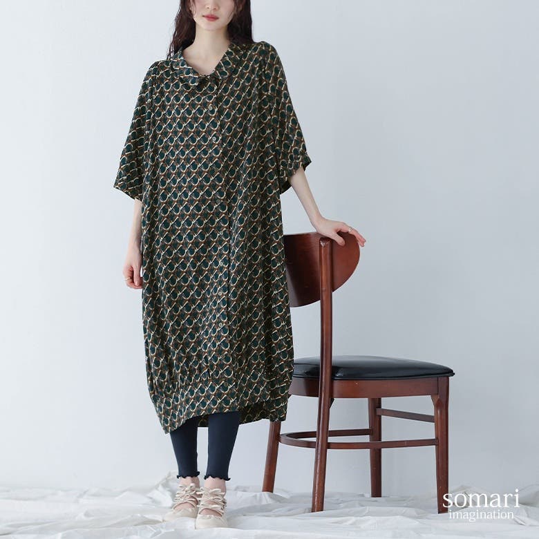 ・:*+.参考展示商品◡̈♥︎着物リメイクコクーン 縮緬 ワンピース・:*+. コクーン – 季縁-KIEN- 着物リメイク/着物アップサイクル/着物