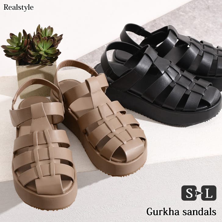 グルカサンダル レディース 厚底[品番：JOKW0012288]｜REAL