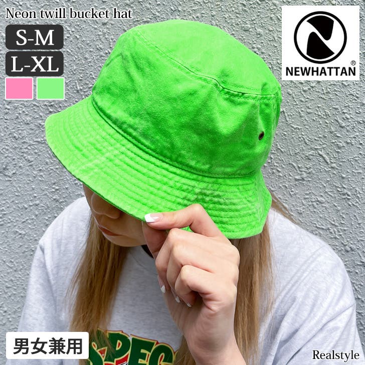 gakkinx 花柄 バケットハット グリーン