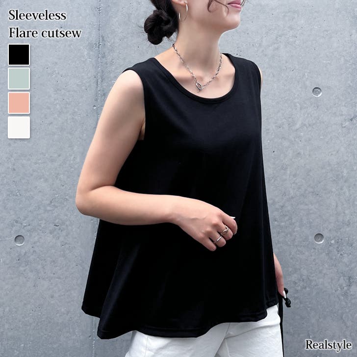 カットソー レディース タンクトップ[品番：JOKW0015993]｜REAL STYLE