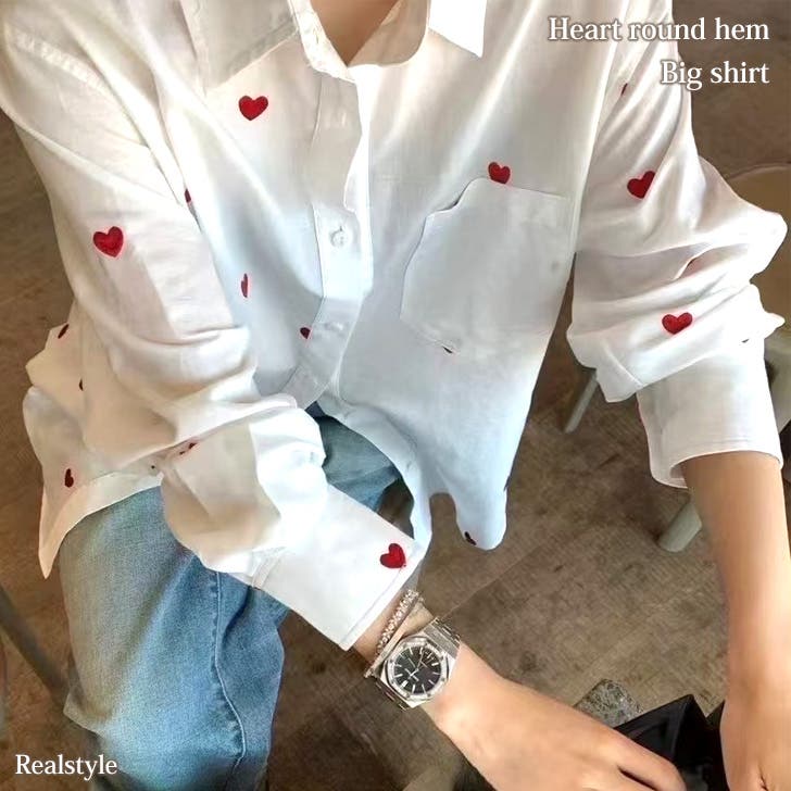 シャツ レディース 長袖[品番：JOKW0016967]｜REAL STYLE