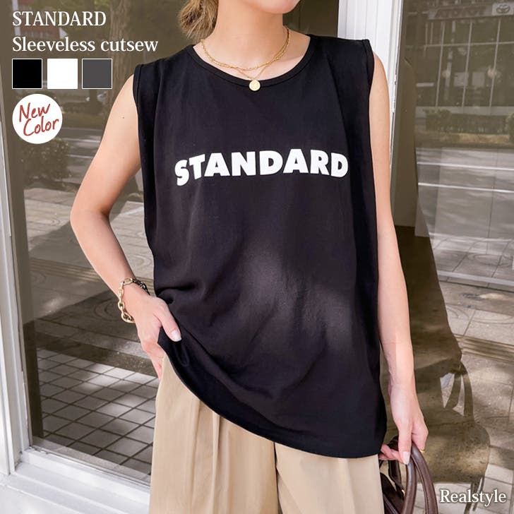 タンクトップ レディース カットソー[品番：JOKW0017582]｜REAL STYLE