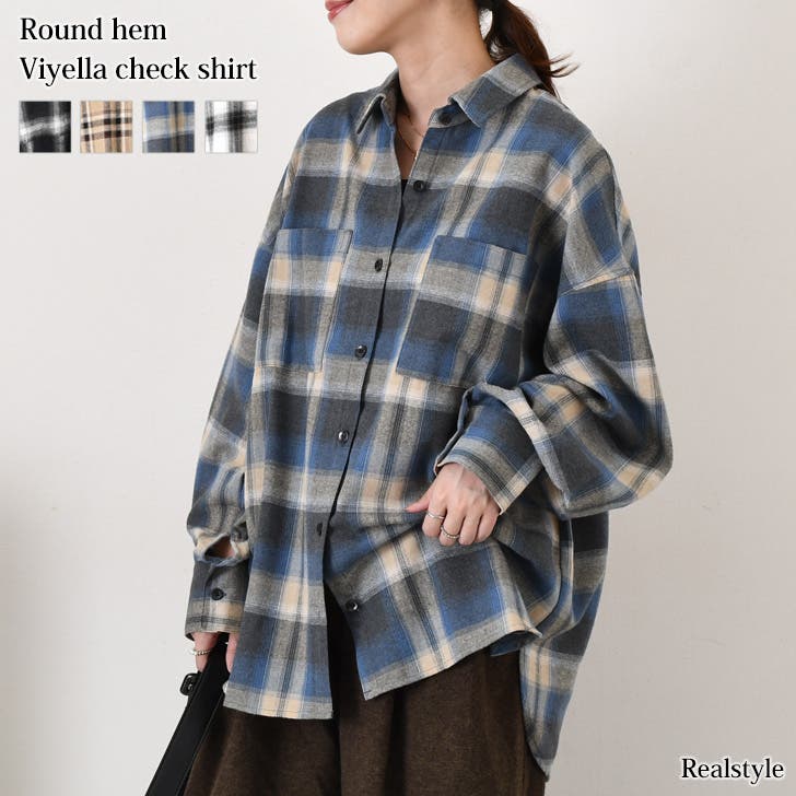 シャツ レディース チェック柄[品番：JOKW0017739]｜REAL STYLE