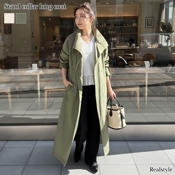 コート レディース 春[品番：JOKW0018241]｜REAL STYLE（リアル