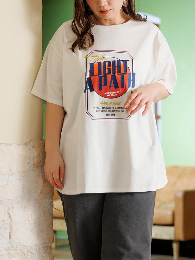 ロゴ刺繍ビッグTシャツ[品番：PLMW0011592]｜Re-J＆SUPURE（リジェイ