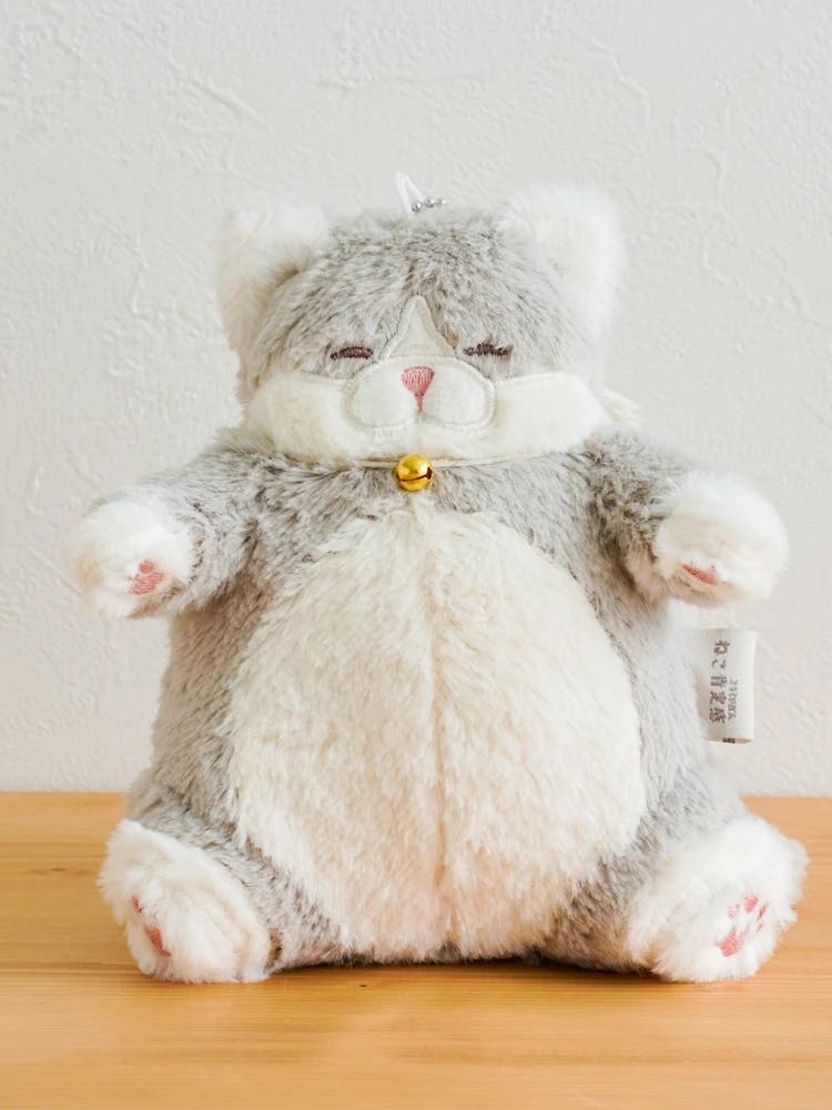 ねこ肯定感 チェーンマスコット 【はちわれ】[品番：PLMW0013453