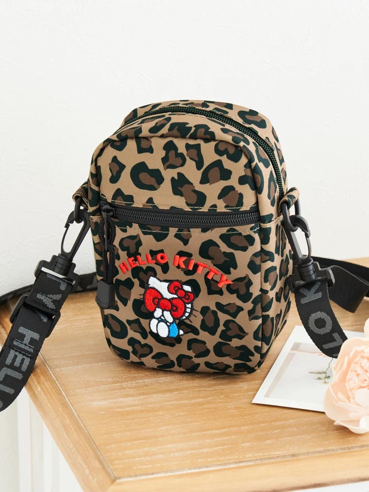 ハローキティヒョウ柄リボンミニショルダーバッグ[品番：PLMW0015478