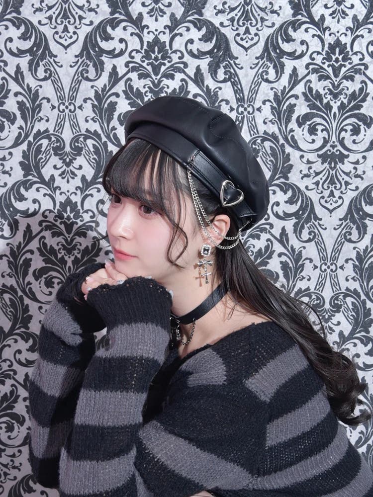 caramel ベレー帽 ベレー帽 レディース帽子 小顔 春秋冬 : まるっとマーケット