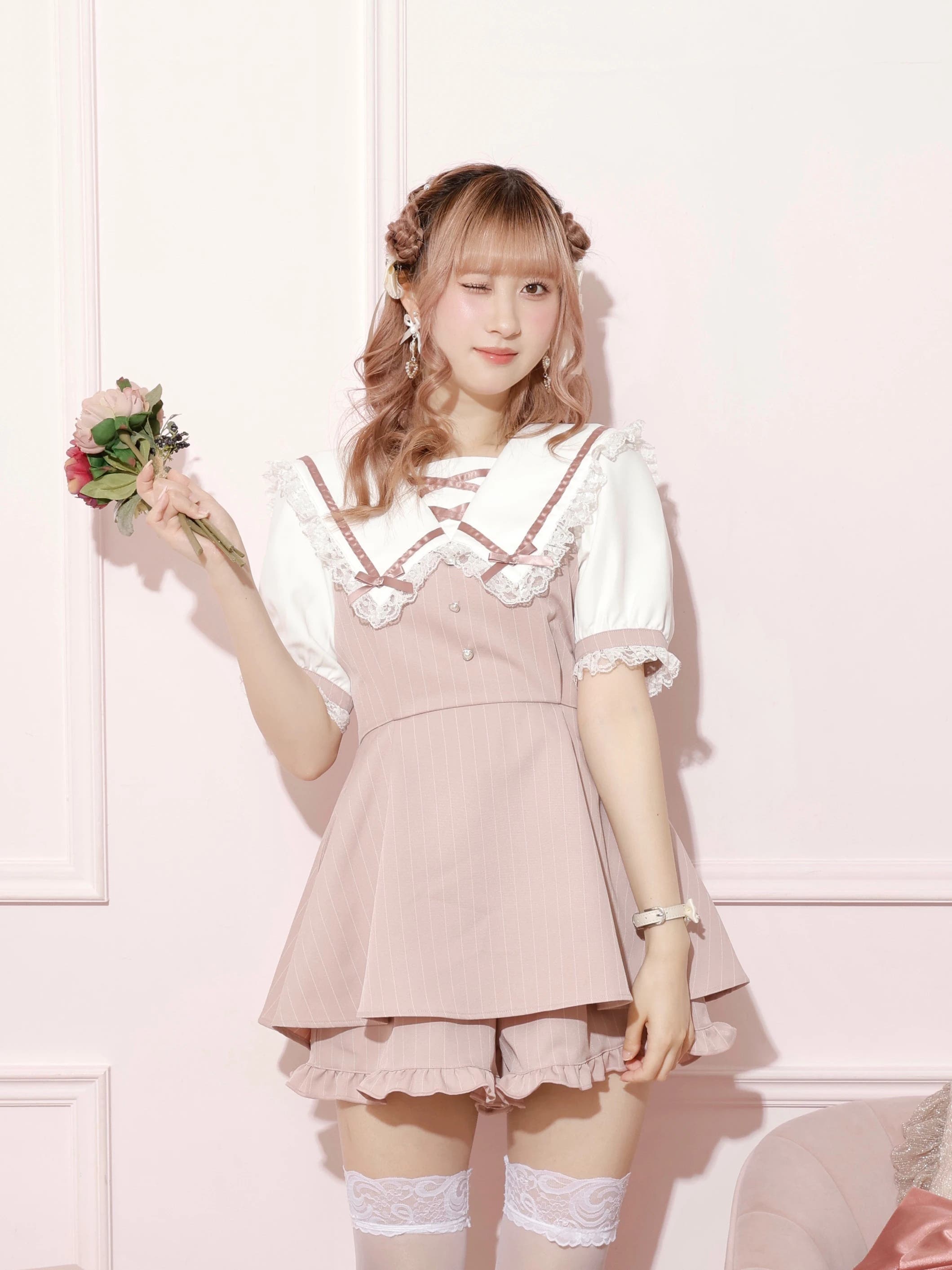 マイメロディ セーラ服 制服セット LLサイズ - メルカリ