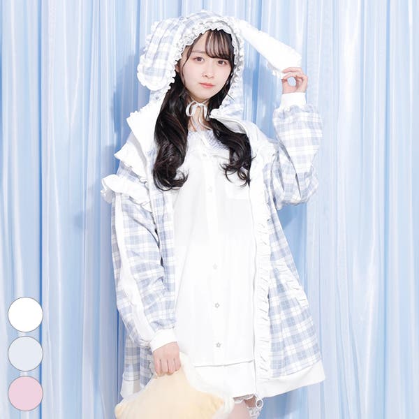 ノエミー NOEMIE クロミ フリルジャージパーカー （黒