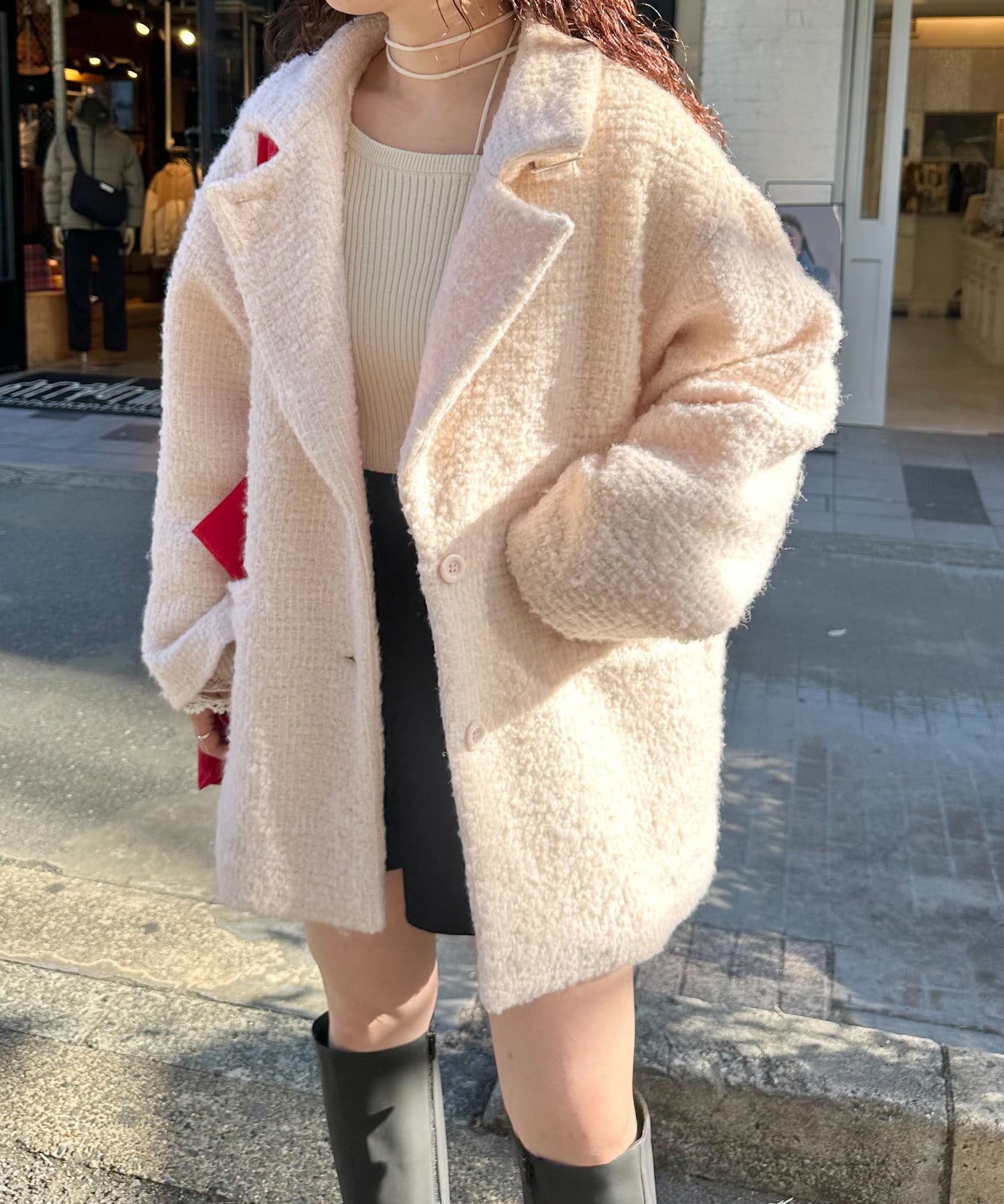 Kastane シャギーコート Kastane（カスタネ）の「シャギーコート（その他アウター）」 - WEAR