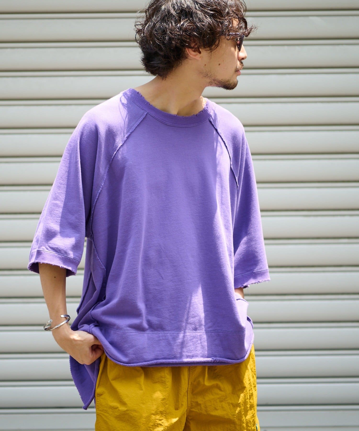 CIAOPANIC TYPY】etsintaダメージBIGスウェット[品番
