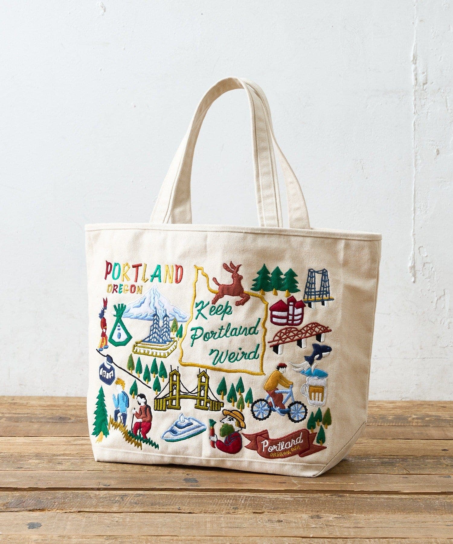 CIAOPANIC TYPY】PORTLAND刺繍トート[品番：PALW0000993]｜PAL