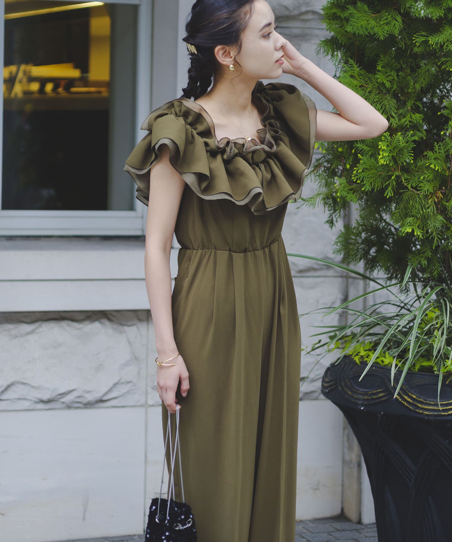 Kastane】frill gather all-in-one[品番：PALW0005910]｜PAL