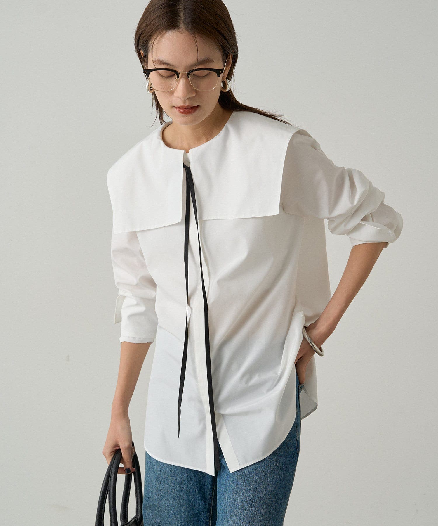Loungedress】ボウタイカラーBL[品番：PALW0004677]｜PAL GROUP