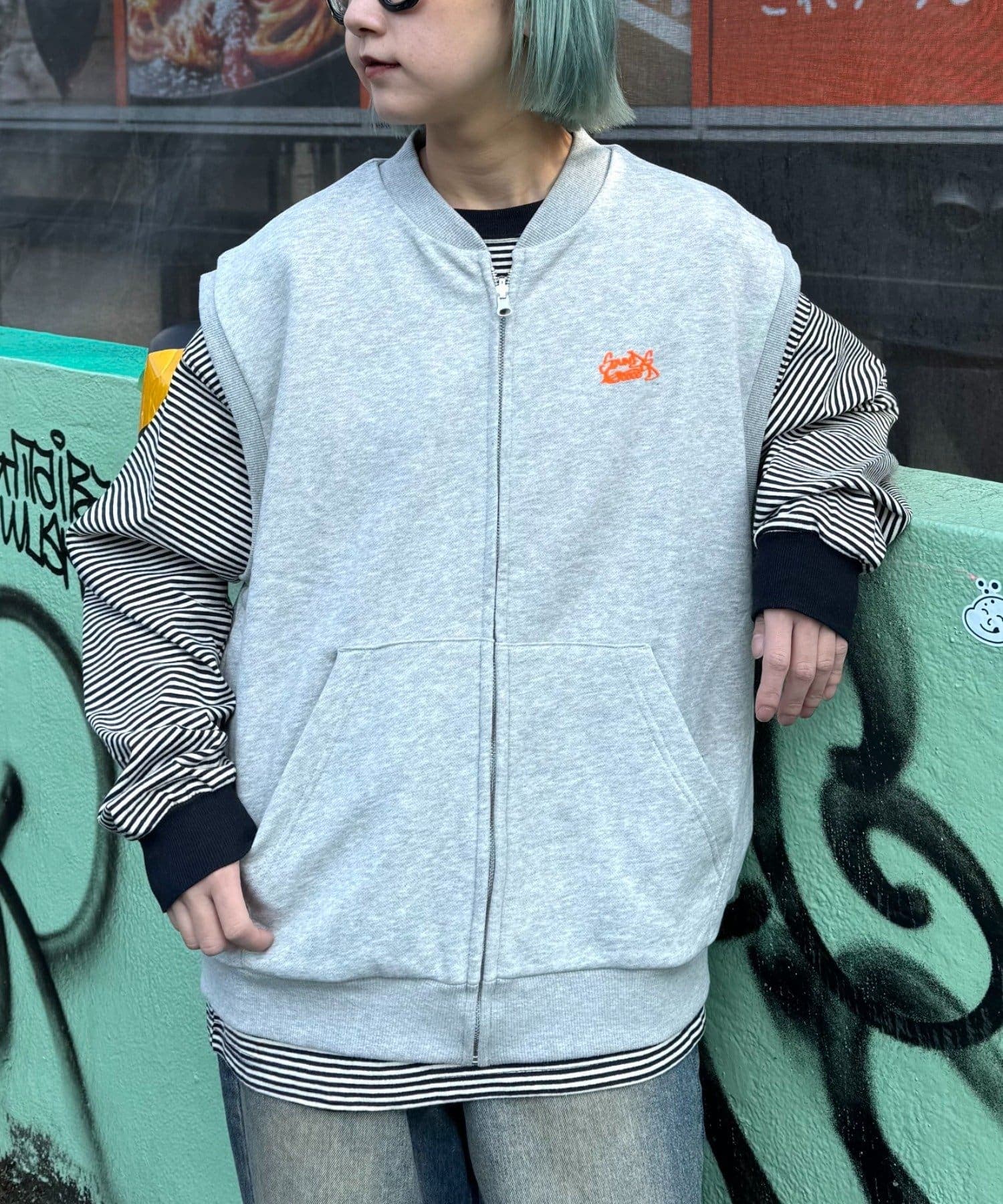 CIAOPANIC TYPY】【S.G】リバーシブルカットベスト[品番