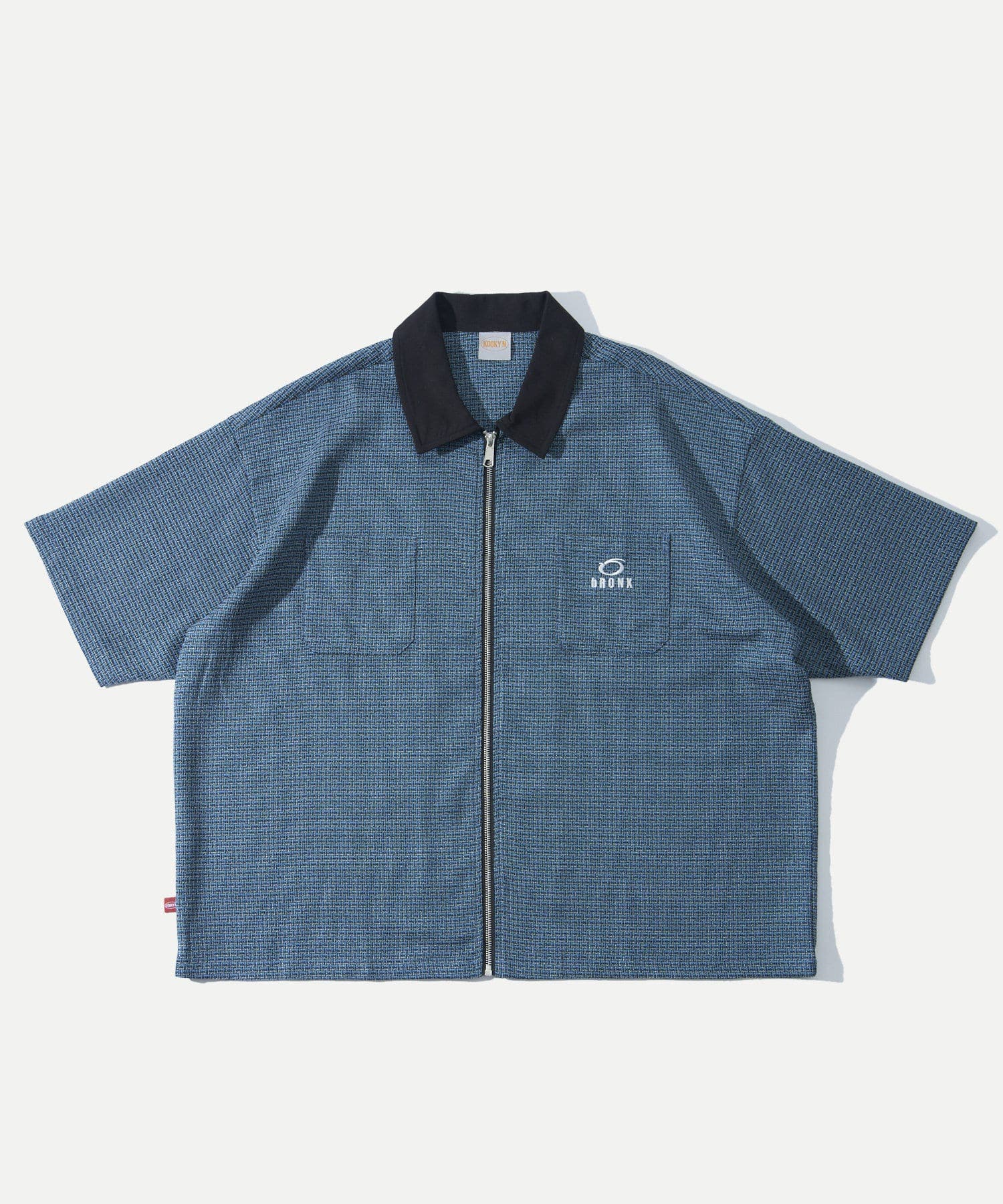 WHO'S WHO gallery】BXチェックジップシャツS/S[品番