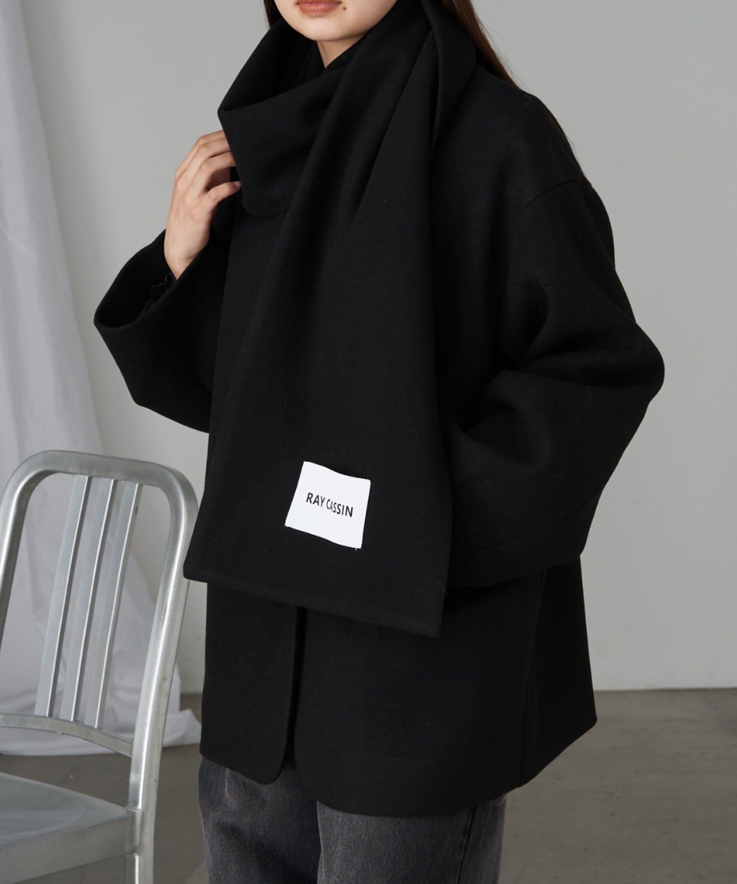 collab スエードライクオーバージャケット　チャコールブラウン マフラー付き Men's Landroamer Sherpa Lined Jacket - Tall | Columbia