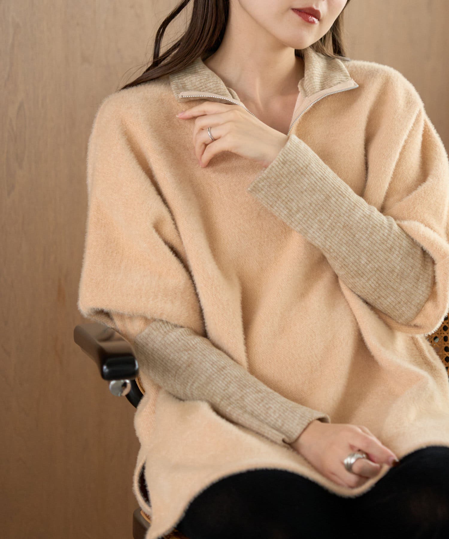 kastane シャギーコート Kastane（カスタネ）の「シャギーコート（その他アウター）」 - WEAR