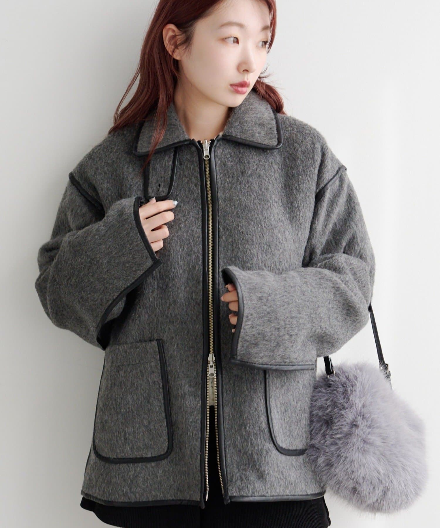 Kastane】リバーシブルパイピングブルゾン[品番：PALW0007498]｜PAL