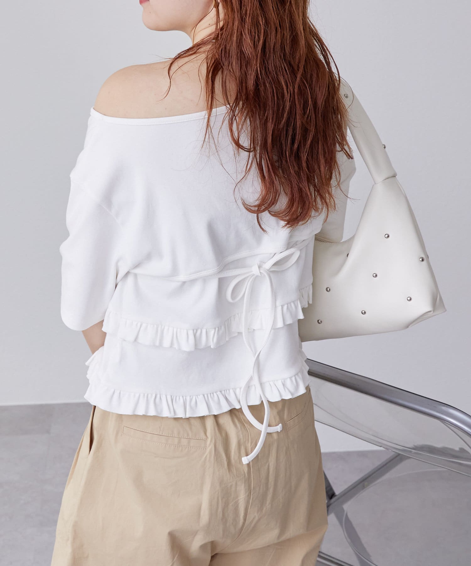 mystic】レイヤードフリルTシャツ[品番：PALW0007852]｜PAL GROUP 
