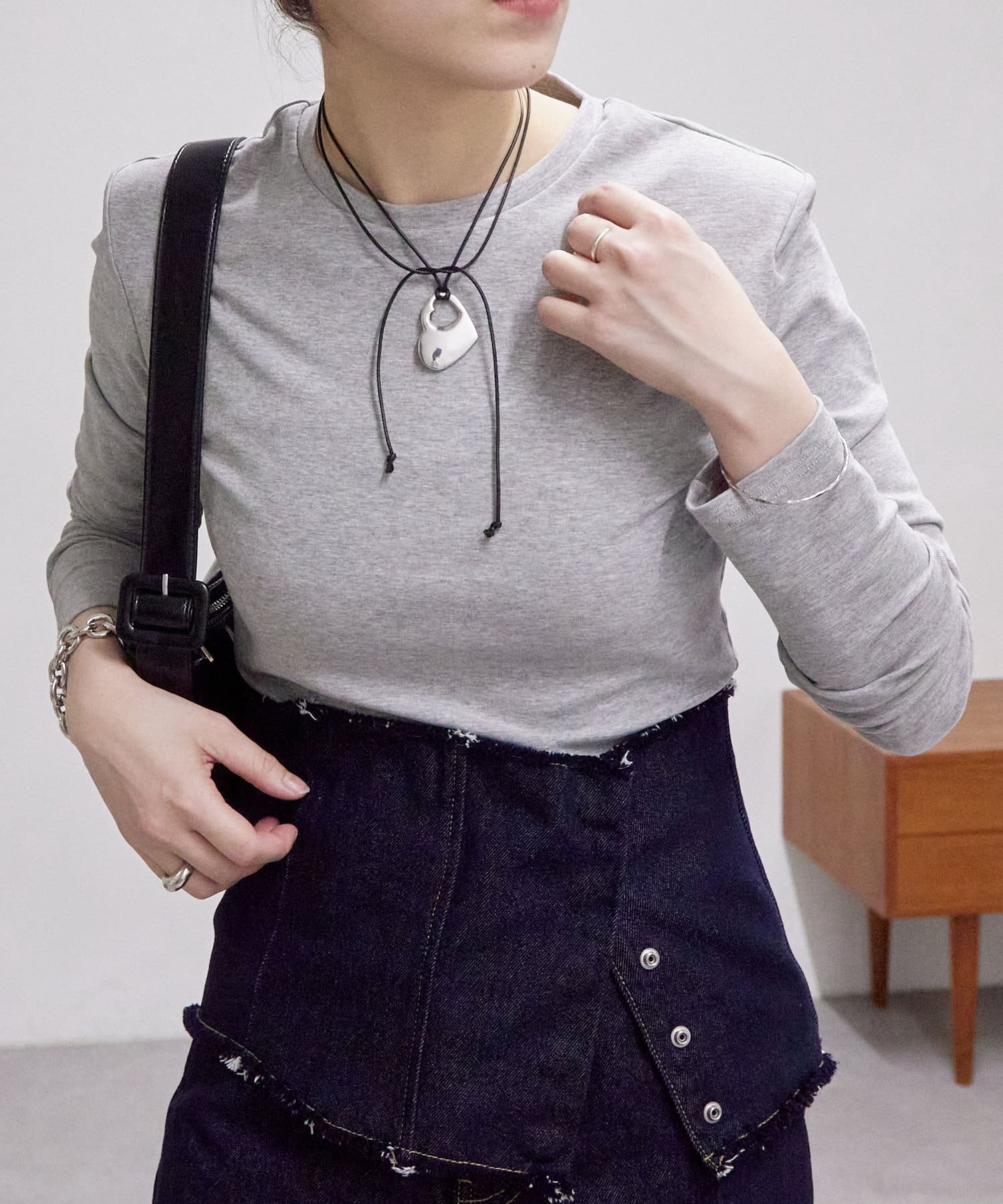 mystic】肩パットロングTシャツ[品番：PALW0007841]｜PAL GROUP OUTLET