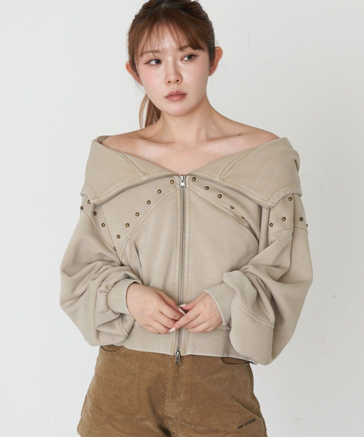 【RAY CASSIN】ピグメントスタッズドルマンSWTPK[品番：PALW0007975]｜PAL GROUP OUTLET（パルグループ ...