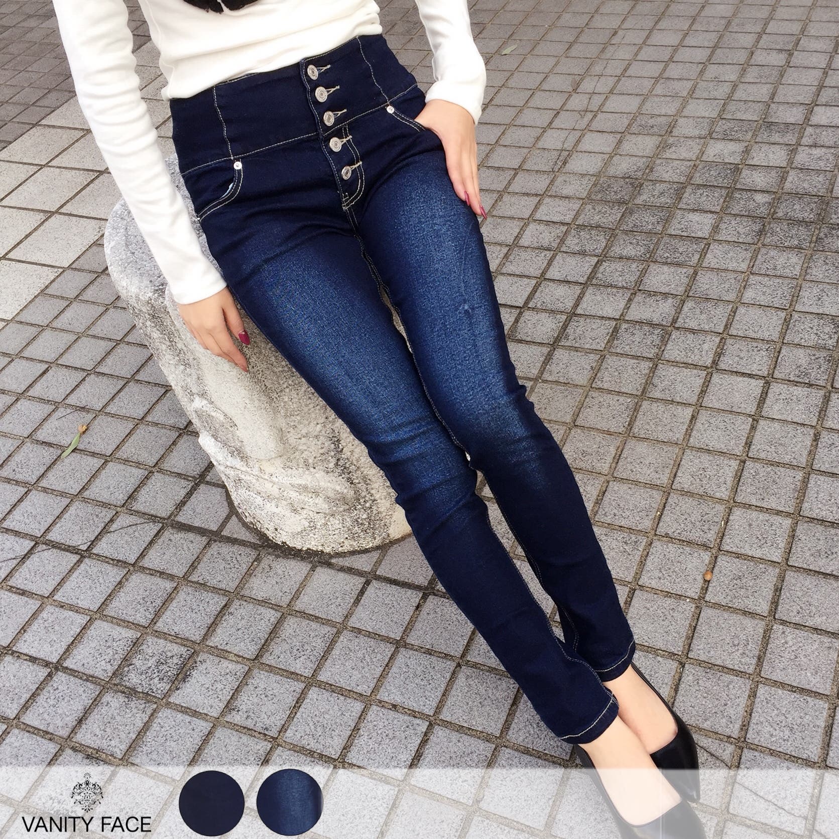 FENDI フェンディ モンスター デニムパンツ ストレート スキニー 12＋ メンズ デザイナー デニム・パンツ | FENDI JP