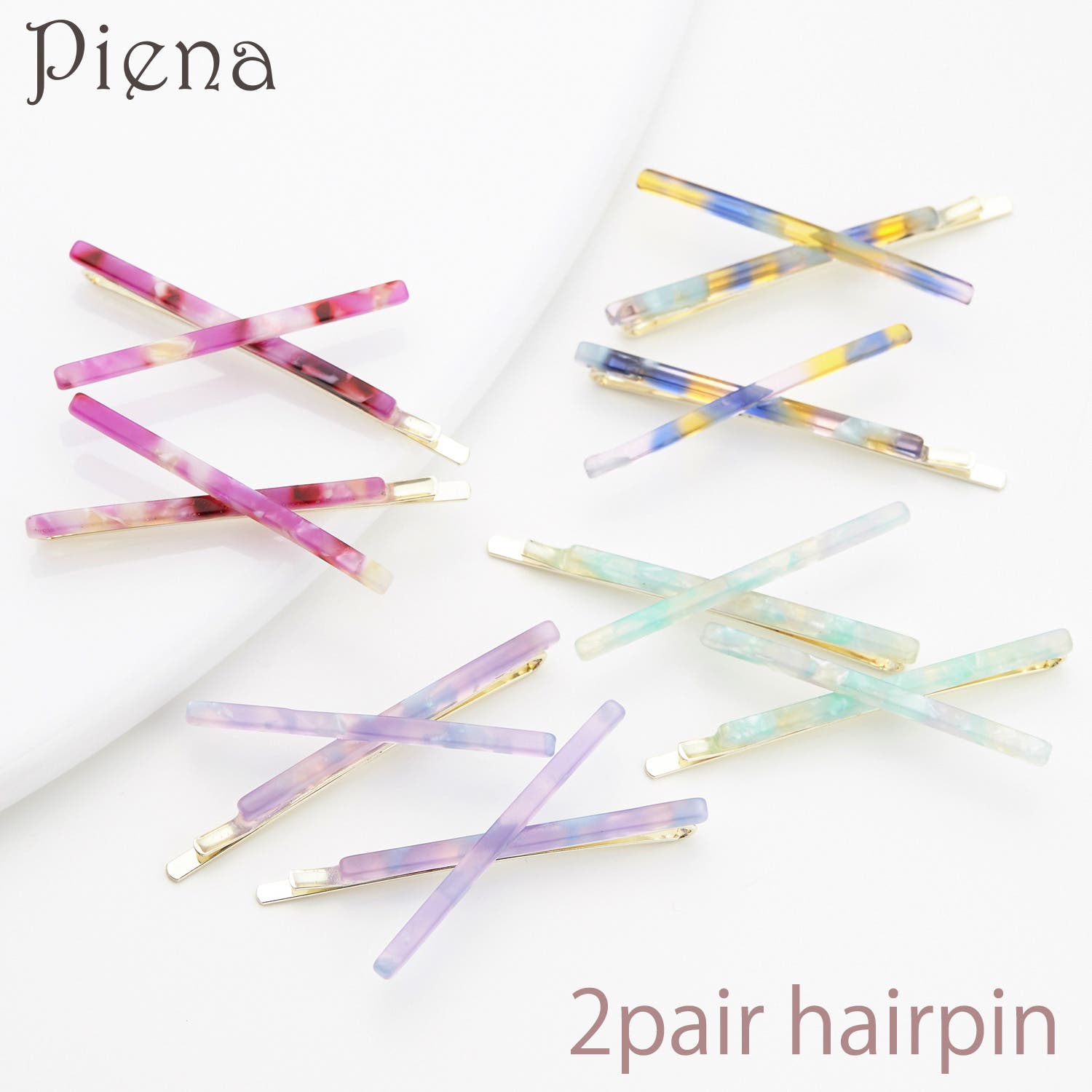 no.46 パステルカラーのふんわり可愛いヘアアクセサリー✩.*˚ ss-pps18sps-022-3s.jpg