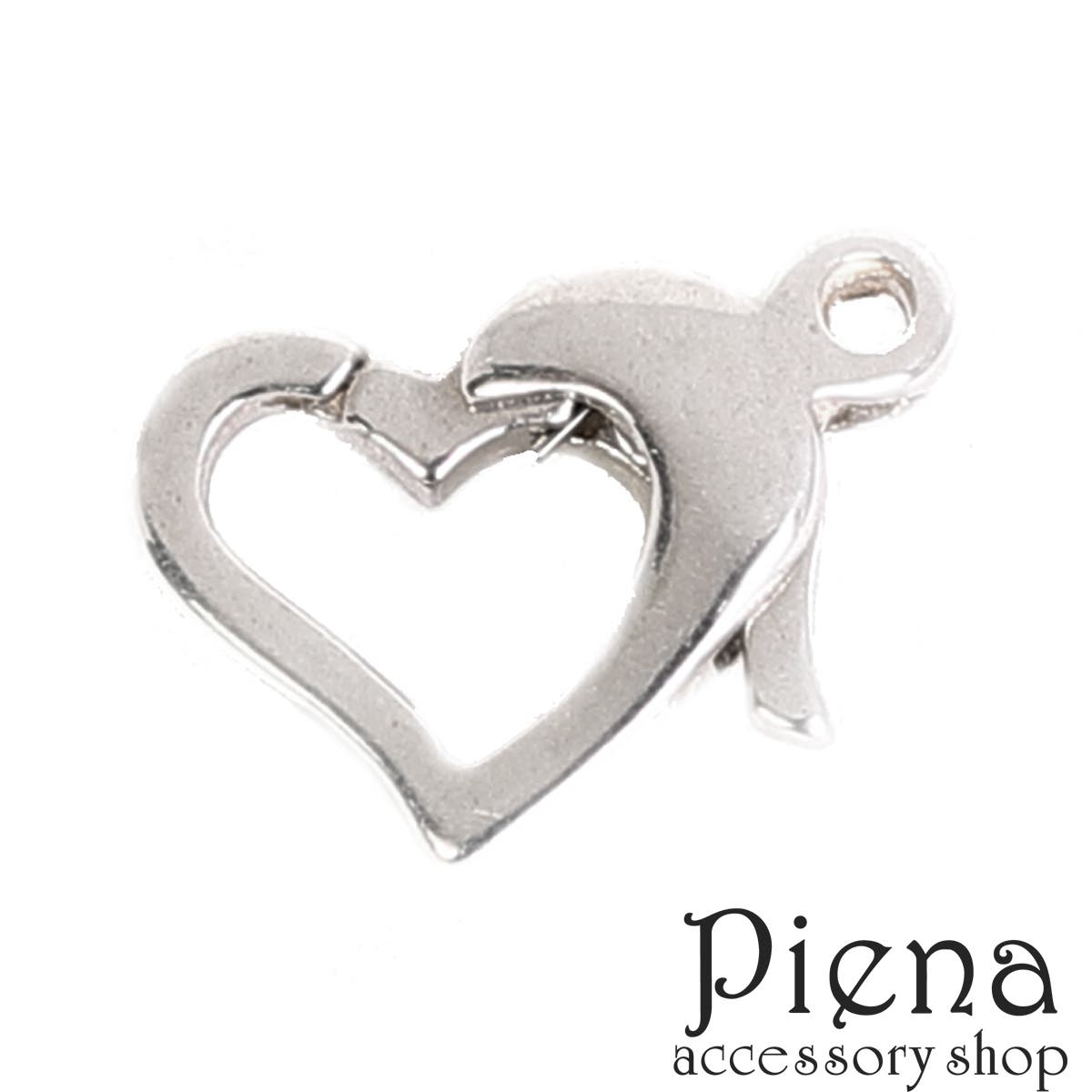 シルバー チェーンネックレス ハート型クラスプ*2 シルバー チェーンネックレス ハート型クラスプ*2 Amazon.co.jp