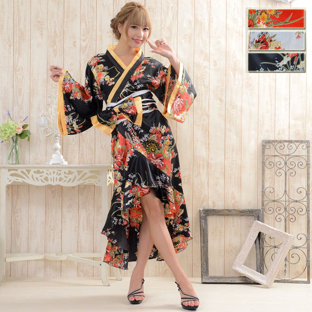 ドレッシーな【レース帯】 お使い勝手抜群の【全通柄】 美品の