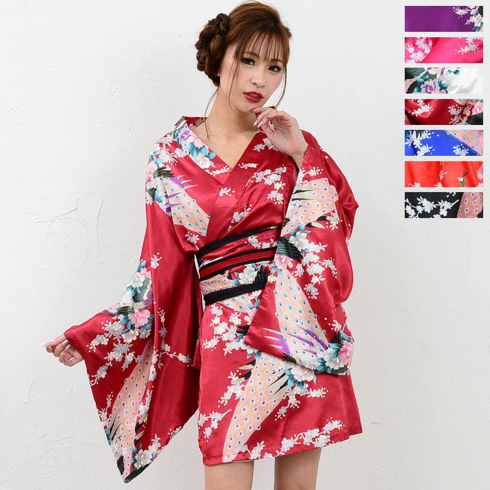 LR1388＊高級刺繍✖️ゴールド帯花魁ミニドレスmt ns-1037_c0.jpg