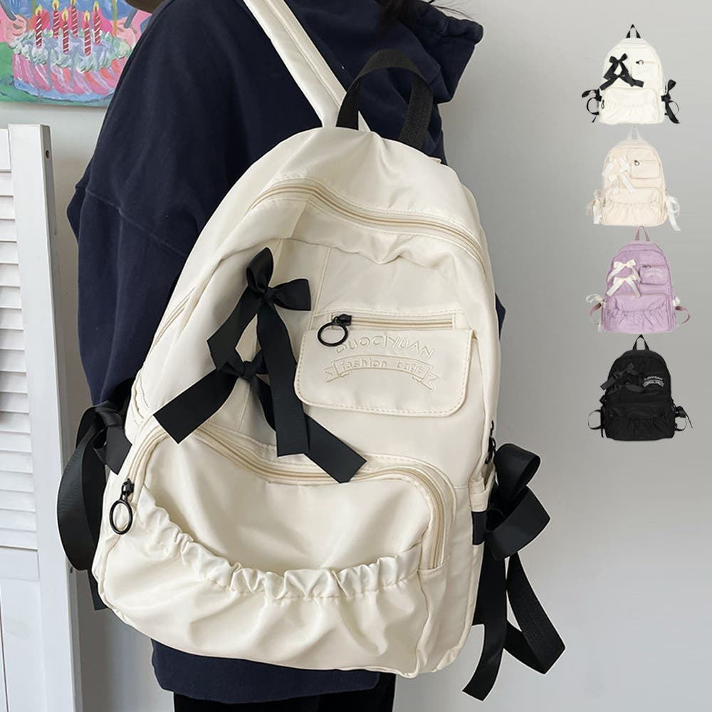 バックパック・リュック sweetch RUCKSACK 003 S Cream RUCKSACK 003 S Black - sweetch
