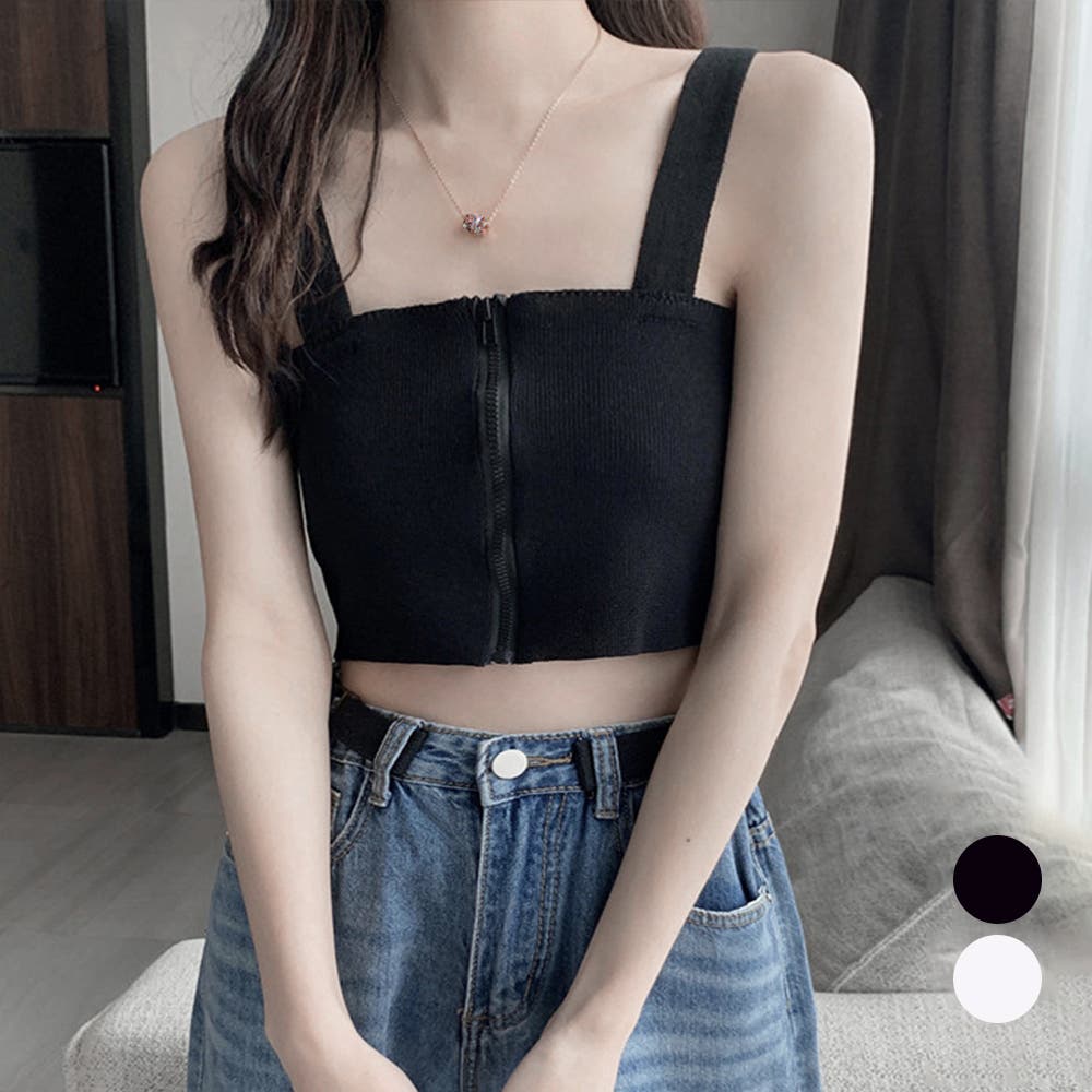 SMFK マーメイド ニットキャミソール M SMFK マーメイド ニットキャミソール M