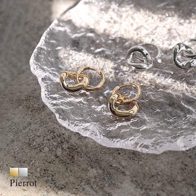 2wayワンタッチモチーフピアス ピアス 2way[品番：PRTW0005468