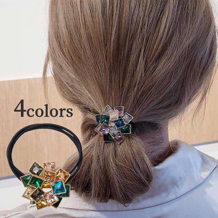 はな 様　オーダー品 「髪飾り_ヘアゴム・Lサイズ」 楽天市場】シュシュ ヘアゴム レディース ヘアアクセサリー 髪