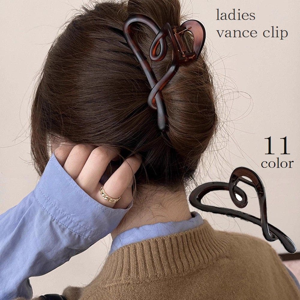 バンスクリップ ヘアクリップ ヘアアクセサリー[品番：FQ000233639