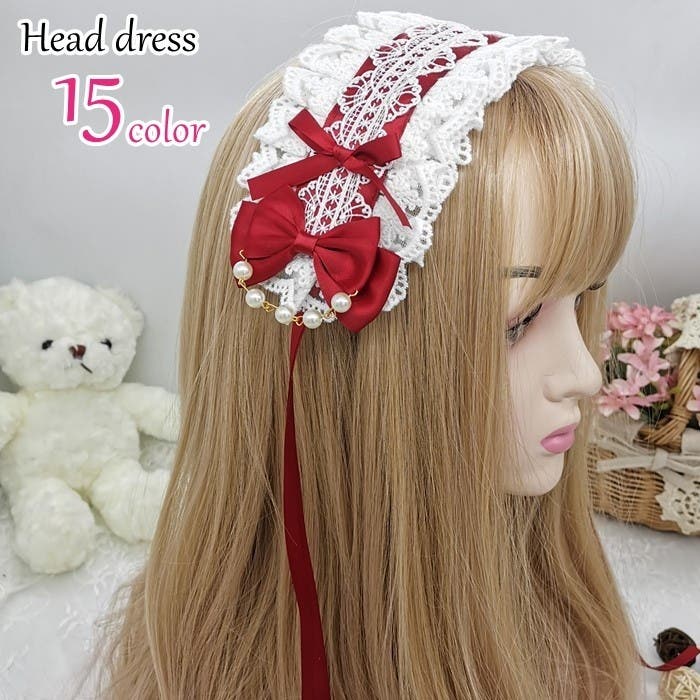 ヘッドドレス レディース 女性[品番：FQ000156852]｜PlusNao