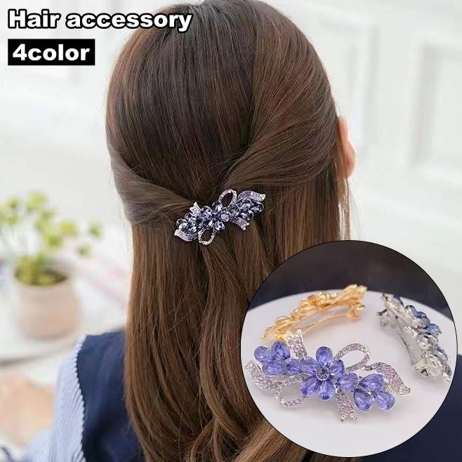 バレッタ ヘアクリップ ヘアアクセサリー[品番：FQ000246116]｜PlusNao