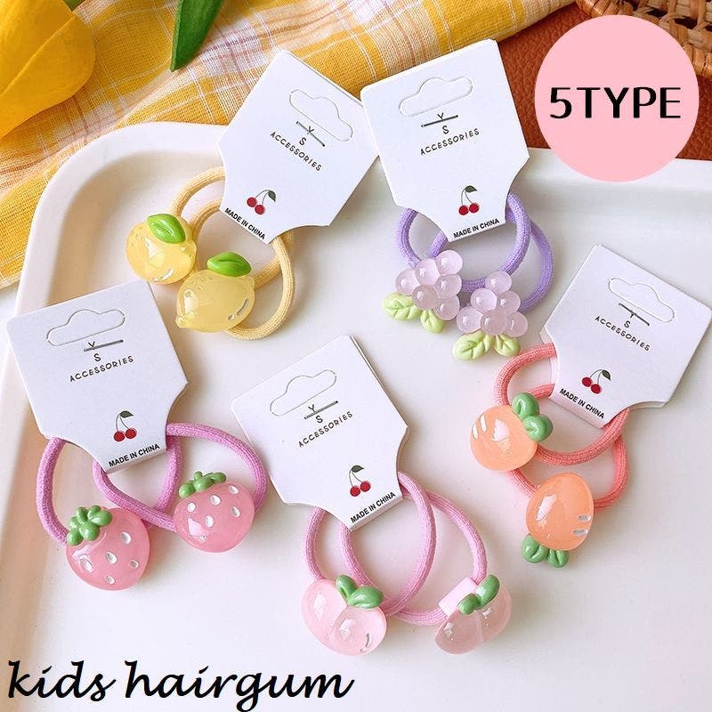 FR2 梅 撫子 柳 月桃 ヘアゴム