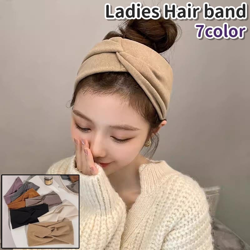 ヘアバンド ヘッドバンド ヘアターバン[品番：FQ000240460]｜PlusNao