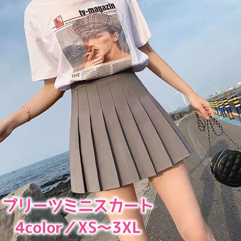 ミニスカート レディース プリーツスカート[品番：FQ000184890