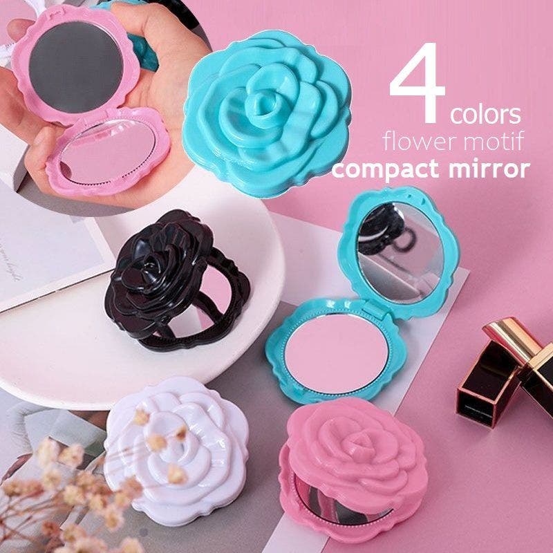 コンパクトミラー 折りたたみ 手鏡[品番：FQ000221284]｜PlusNao